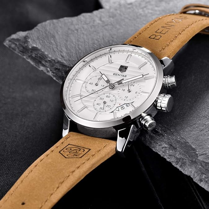 Montre Benyar Chronographe à quartz étanche