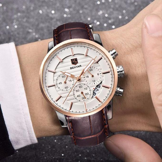 Montre chronographes à quartz Tesly Professionnel
