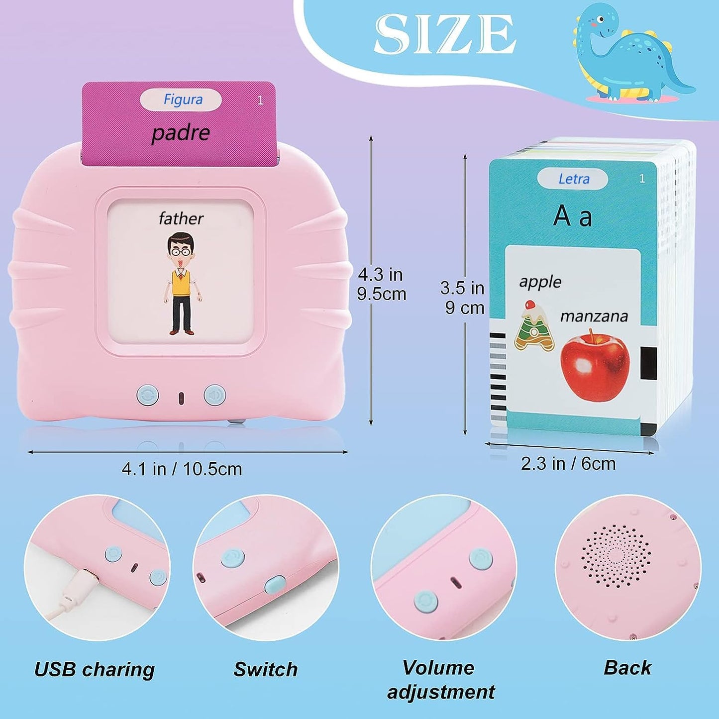 Jouet éducatif pour enfants Écouter et apprendre