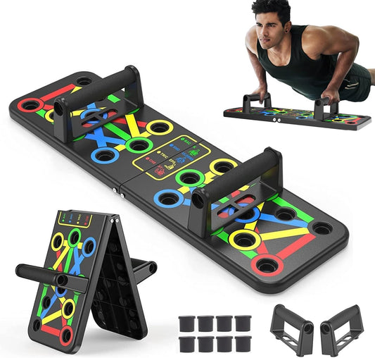 Barre de pompes Tesly multifonction 14 en 1