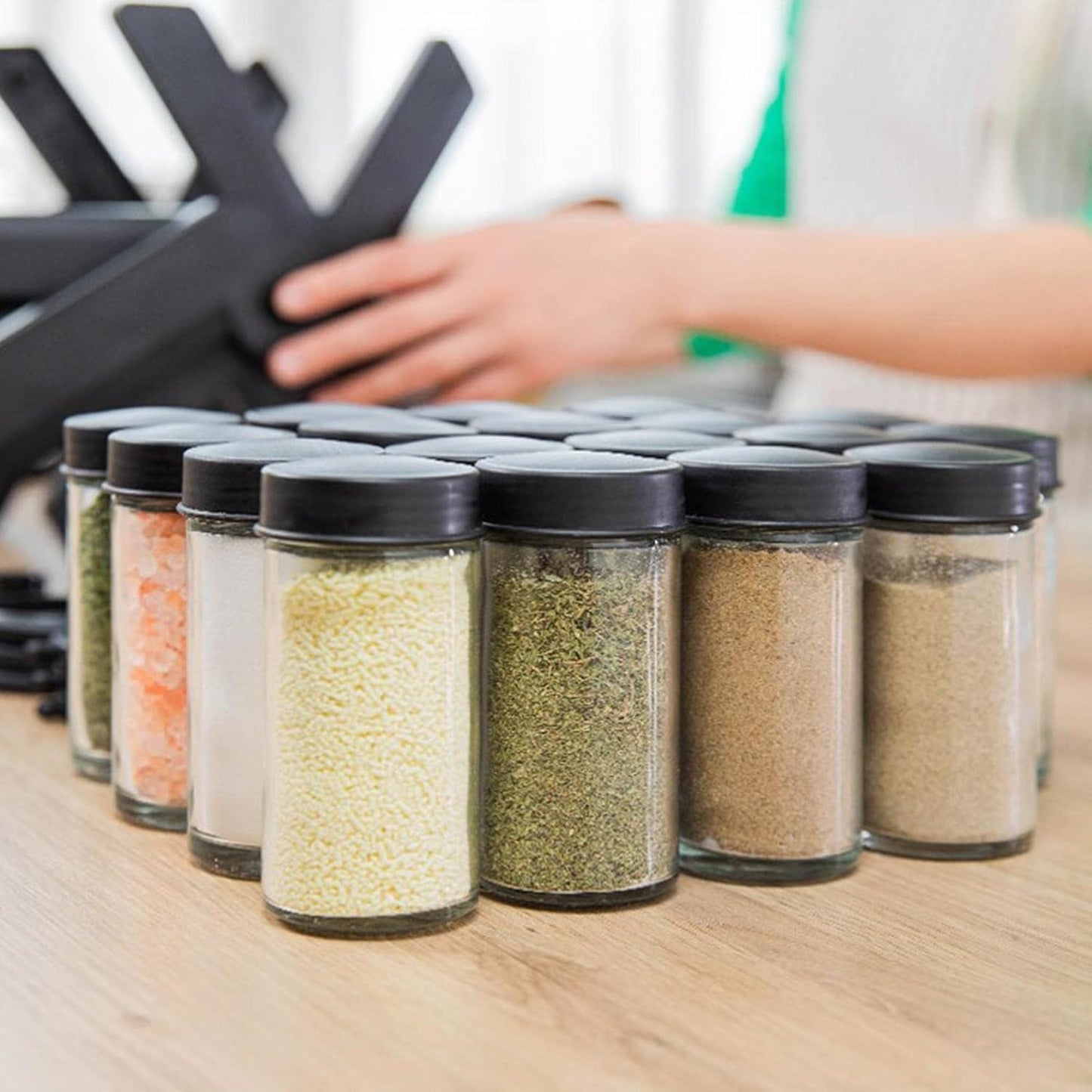 Tesly organisateur d'épices rotatif