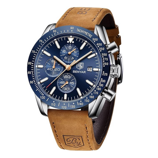 Montre chronographe BENYAR élégant pour homme