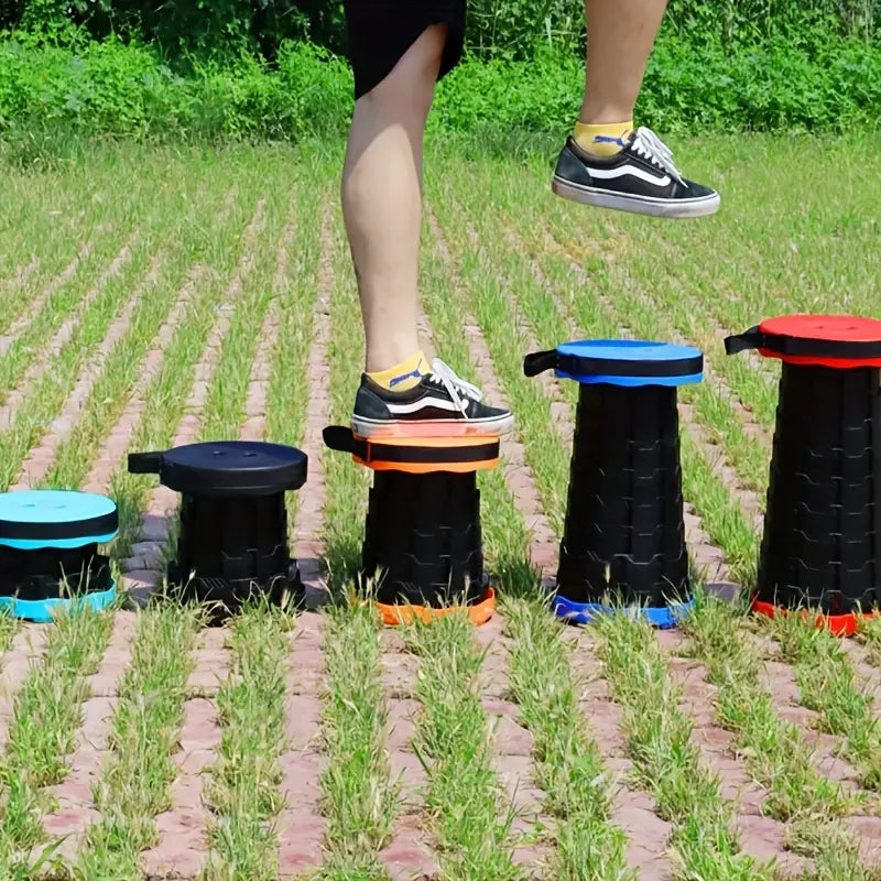 Tabouret tesly pliant portable et réglable