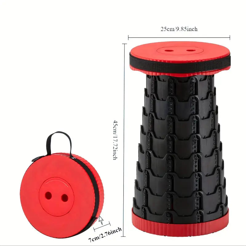 Tabouret tesly pliant portable et réglable