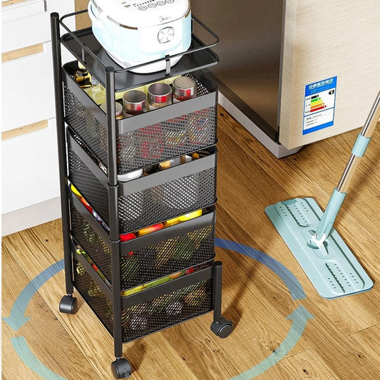 Étagère à légumes tesly rotative pour fruits et légumes