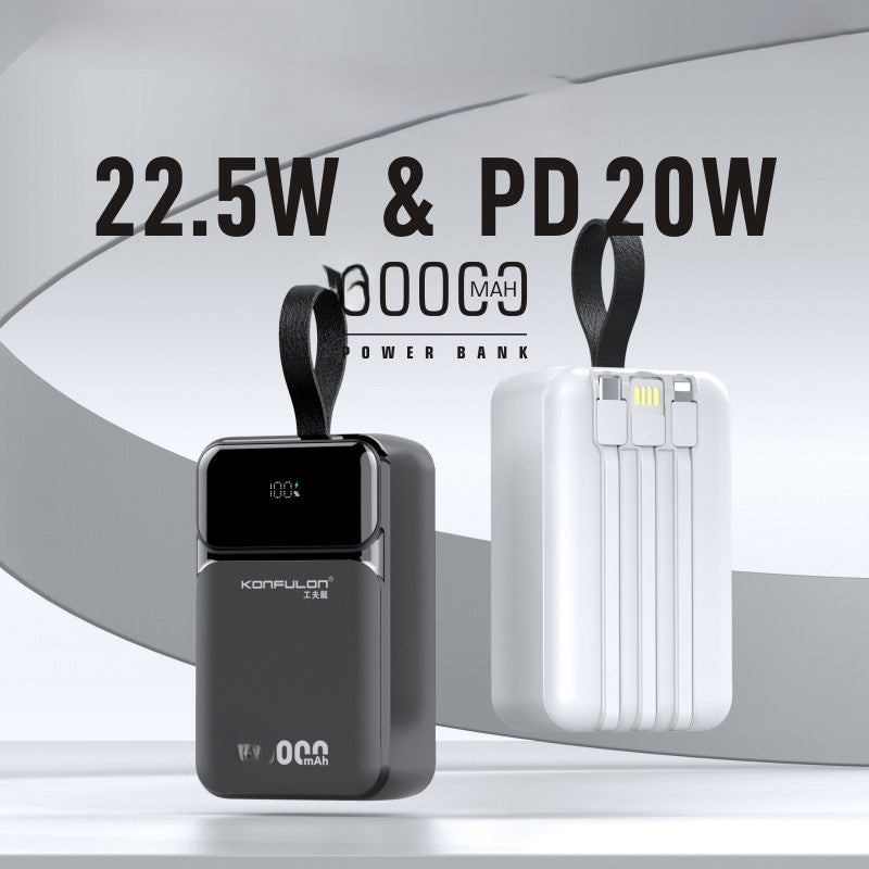 Powerbank TESLY 20000mAh – Batterie Externe Luxe 20W PD