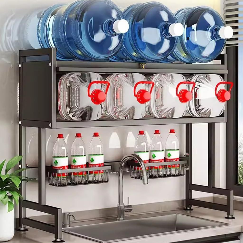 Égouttoir à vaisselle Tesly  à étages avec couvercle